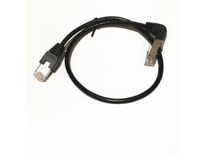 Cat5 RJ45 Down Angle Network Cable, 0.5m RJ45 Male to Down ward Male 90 Degree Cat 5 Ethernet Cable Cord Cat5 RJ45 Down Angle Network Cable, 0.5m RJ45 Male to Down ward Male 90 Degree Cat 5 Ethernet Cable Cord