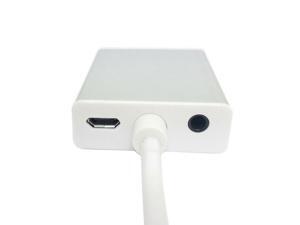 A Type HDMI to VGA output adapter with Micro USB Power & Audio Video For Projector monitor With Zine alloy Shell A Type HDMI to VGA output adapter with Micro USB Power & Audio Video For Projector monitor With Zine alloy Shell
