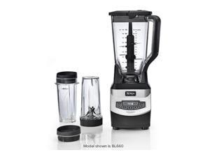 Ninja Professional Blender with Nutri Ninja Two 16oz Cups with Single Serve To-Go Lids Stainless Steel Powerful 110-Watt Motor Base and 72oz Pitcher BL660 (Renewed) Ninja Professional Blender with Nutri Ninja Two 16oz Cups with Single Serve To-Go Lids Stainless Steel Powerful 110-Watt Motor Base and 72oz Pitcher BL660 (Renewed)