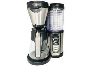 Ninja CF080Q Coffee Maker Auto-iQ Coffee Maker With Glass Jar Black / Silver Make Your Own Delicious Coffee Drinks (Renewed) Ninja CF080Q Coffee Maker Auto-iQ Coffee Maker With Glass Jar Black / Silver Make Your Own Delicious Coffee Drinks (Renewed)