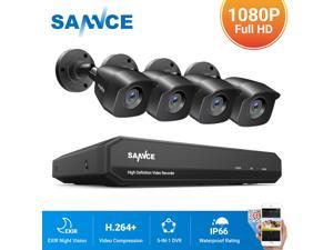 SANNCE HD 3mp 2pcs Wireless Wifi CCTV Camera Outdoor for N48WHE NVR Night Vision 