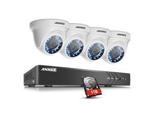 ANNKE 1080P Outdoor Security Camera System Including 4 Channel 3MP (1920x1536p) DVR within 1TB Hard Drive and 4x1080P (2.0MP) Waterproof Night Vision Indoor/Outdoor CCTV Cameras ANNKE 1080P Outdoor Security Camera System Including 4 Channel 3MP (1920x1536p) DVR within 1TB Hard Drive and 4x1080P (2.0MP) Waterproof Night Vision Indoor/Outdoor CCTV Cameras