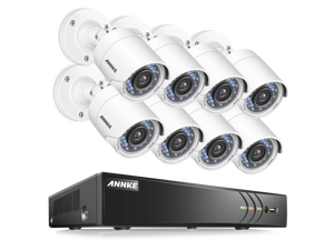 ANNKE AHD/TVI/CVI/CVBS/IP 5-in-1 3.0MP 8CH CCTV DVR Recorder with 8*1080P Weatherproof Indoor/Outdoor Night Vision Cameras Video Security System (No HDD) ANNKE AHD/TVI/CVI/CVBS/IP 5-in-1 3.0MP 8CH CCTV DVR Recorder with 8*1080P Weatherproof Indoor/Outdoor Night Vision Cameras Video Security System (No HDD)