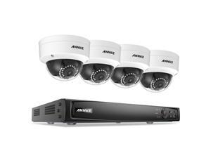 ANNKE 1080P POE Security Camera System Kit with 8CH NVR and 4 Onvif IP Dome Camera (No HDD) ANNKE 1080P POE Security Camera System Kit with 8CH NVR and 4 Onvif IP Dome Camera (No HDD)