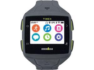 Timex Men TW5K89000 Ironman One GPS+ Smartwatch Fitness Tracker Gray/Lime Green Timex Men TW5K89000 Ironman One GPS+ Smartwatch Fitness Tracker Gray/Lime Green