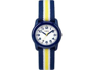 Kid's Timex Time Machines Blue Nylon Strap Watch TW7C05800