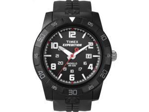 Timex Men's Expedition | Black Case Dial & Resin Band | Rugged Watch T49831