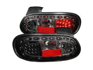 Black LED Taillights - Anzo Black LED Taillights - Anzo