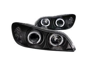 Black Halo Projector Headlights - Anzo Black Halo Projector Headlights - Anzo