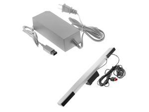 Infrared Wired Sensor Bar AC Power Adapter For Nintendo Wii
