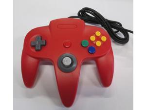Red Replacement Controller for Nintendo N64 by Mars Devices
