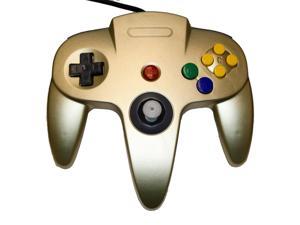 Gold Replacement Controller for Nintendo N64 by Mars Devices