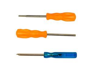 Vintage Video Game Tool Kit - 3.8 mm, 4.5 mm, and Triwing Screwdrivers - by Mars Devices