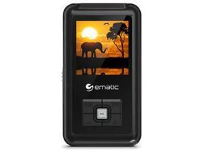 Ematic EM208VID 8 GB Black Flash Portable Media Player - Photo Viewer, Video Player, Audio Player, FM Tuner, Voice Recorder, e-Book, FM Recorder - 1.5" - USB - Headphone Ematic EM208VID 8 GB Black Flash Portable Media Player - Photo Viewer, Video Player, Audio Player, FM Tuner, Voice Recorder, e-Book, FM Recorder - 1.5" - USB - Headphone