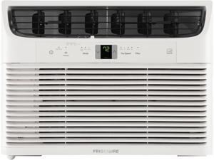 Frigidaire FHWW103WB1 19" Smart Window Air Conditioner with 10000 BTU  Energy Star  Washable Filter  Sleep Mode  Automatic Restart  in WHite