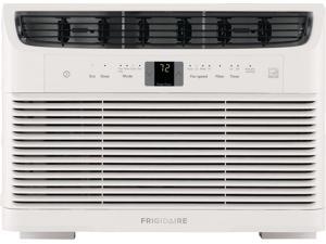 FFRE053WA1 16 Window-Mounted Air Conditioner with 5000 BTU Cooling Capacity Energy Star Certified Grade Programmable 24-Hour On/Off Timer and Easy-to-Clean Washable Filter in White