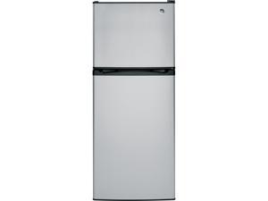 GE GPE12FSKSB 24" Energy Star Qualified Top-Freezer Refrigerator 11.55 Cu. Ft. Capacity Upfront electronic temperature controls 2 Spill proof Glass Shelves 2 Clear Crisper drawers in Stainless Steel GE GPE12FSKSB 24" Energy Star Qualified Top-Freezer Refrigerator 11.55 Cu. Ft. Capacity Upfront electronic temperature controls 2 Spill proof Glass Shelves 2 Clear Crisper drawers in Stainless Steel