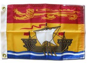 New Brunswick - 12"X18" Nylon Flag New Brunswick - 12"X18" Nylon Flag