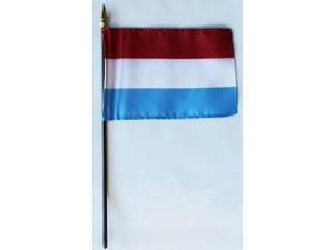 Luxembourg - 4"X6" Stick Flag Luxembourg - 4"X6" Stick Flag