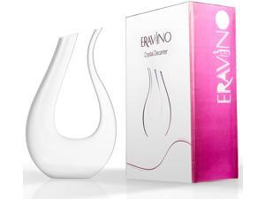 Wine Decanter, EraVino Premium Horn Wine Decanter - Crystal Wine Decanter Wine Decanter, EraVino Premium Horn Wine Decanter - Crystal Wine Decanter