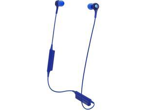 Audio-Technica ATH-CK200BT Bluetooth Wireless In-Ear Headphones with In-Line Mic & Control, Blue Audio-Technica ATH-CK200BT Bluetooth Wireless In-Ear Headphones with In-Line Mic & Control, Blue