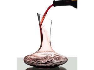 EraVino Premium Wine Decanter - Mouth Blown Crystal Glass Wine Decanter EraVino Premium Wine Decanter - Mouth Blown Crystal Glass Wine Decanter