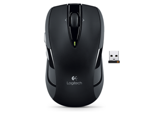 Original New Logitech M545 2.4GHz Laser Track Wireless Mouse Ergonomic Computer Mice Unifying USB Receiver