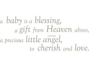 Baby Is A Blessing Wall Wish