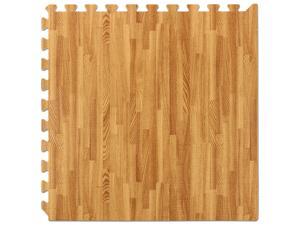 We Sell Mats 24" x 3/8" Interlocking Wood Grain EVA Foam Floor Mat