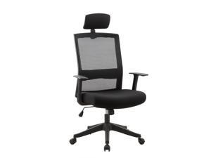 Ergonomic Lumbar-Support Office Chair (With Headrest) Ergonomic Lumbar-Support Office Chair (With Headrest)