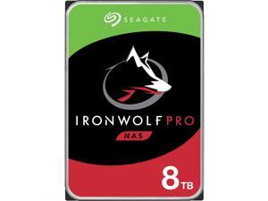 Seagate IronWolf Pro ST8000NE001 8 TB Hard Drive - 3.5" Internal - SATA (SATA/600) - Conventional Magnetic Recording (CMR) Method