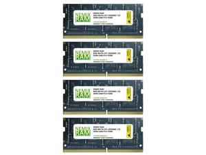32GB Kit 4x8GB DDR4-2400 PC4-19200 ECC SODIMM 2Rx8 Memory by NEMIX RAM