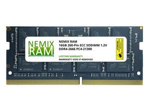 32GB Kit 2 x 16GB DDR4-2666 PC4-21300 ECC Sodimm 2Rx8 Memory by 