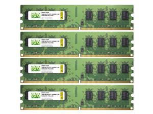 8GB (4x2GB) DDR2-800MHz PC2-6400 Non-ECC UDIMM 2Rx8 1.8V Unbuffered Memory for Desktop PC by NEMIX RAM 8GB (4x2GB) DDR2-800MHz PC2-6400 Non-ECC UDIMM 2Rx8 1.8V Unbuffered Memory for Desktop PC by NEMIX RAM