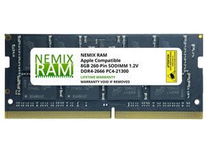 8GB DDR4-2666MHz PC4-21300 SO-DIMM Memory for Apple 21.5" iMac with Retina 4K Display Mid 2020 by NEMIX RAM