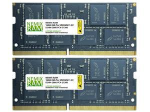 32GB (2x16GB) DDR4 2666 (PC4 21300) SODIMM Laptop Memory RAM