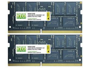 32GB (2x16GB) DDR4 2133 (PC4 17000) SODIMM Laptop Memory RAM