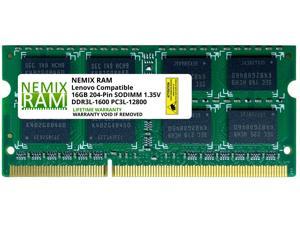 Lenovo 4X70J32868 16GB (1x16GB) DDR3 1600 (PC3 12800) SODIMM compatible Memory RAM