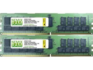 NEMIX RAM 32GB DDR4-3200 PC4-25600 2Rx8 ECC Unbuffered Memory 