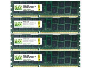 NEMIX RAM 128GB 4x32GB DDR4-2666 PC4-21300 2Rx4 ECC Registered