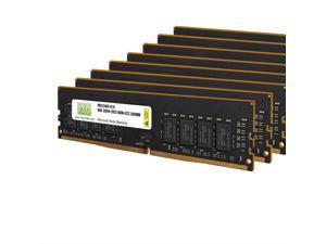 64GB Kit (8 x 8GB) DDR4-2933 PC4-23400 NON-ECC Unbuffered Desktop Memory by NEMIX RAM