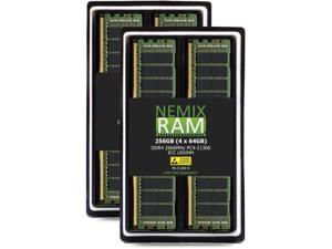 2TB Kit 8x256GB DDR4-3200 PC4-25600 ECC Registered 8Rx4 Registered Server  Memory by NEMIX RAM