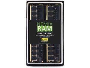 NEMIX RAM 32GB 2X16GB DDR5 4800MHz PC538400 NONECC 288pin UDIMM