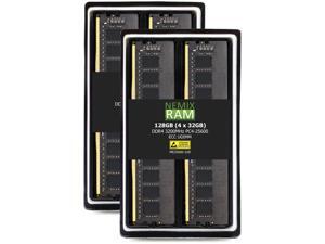 NeweggBusiness - NEMIX RAM 128GB (4X32GB) DDR4 3200MHZ PC4-25600