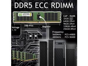 NeweggBusiness - NEMIX RAM 256GB (4X64GB) DDR5 5600MHZ PC5-44800