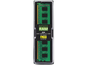 NEMIX RAM 8GB (1X8GB) DDR3 1600MHZ PC3-12800 2Rx8 1.35V 240-PIN ECC UDIMM Compatible with Hynix HMT41GU7DFR8A-PB Unbuffered Memory