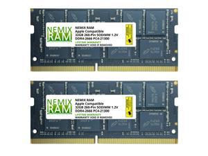 64GB (2x32GB) NEMIX RAM Memory for 2019 Apple iMac 27 inch Retina 5K (iMac19,1 A2115), 2018 Apple Mac Mini (Macmini8,1 A1993)