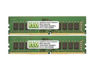 32GB (2x16GB) DDR4 2666 (PC4 21300) Desktop Memory Module 32GB (2x16GB) DDR4 2666 (PC4 21300) Desktop Memory Module
