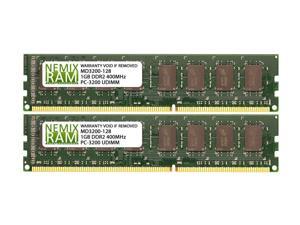 2GB (2x1GB) DDR 400 (PC 3200) Desktop Memory Module