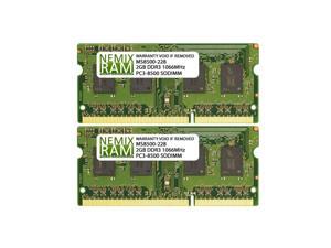 NEMIX RAM 4GB 2X2GB DDR3 Memory for Apple MacBook 2008 2009 2010 NEMIX RAM 4GB 2X2GB DDR3 Memory for Apple MacBook 2008 2009 2010